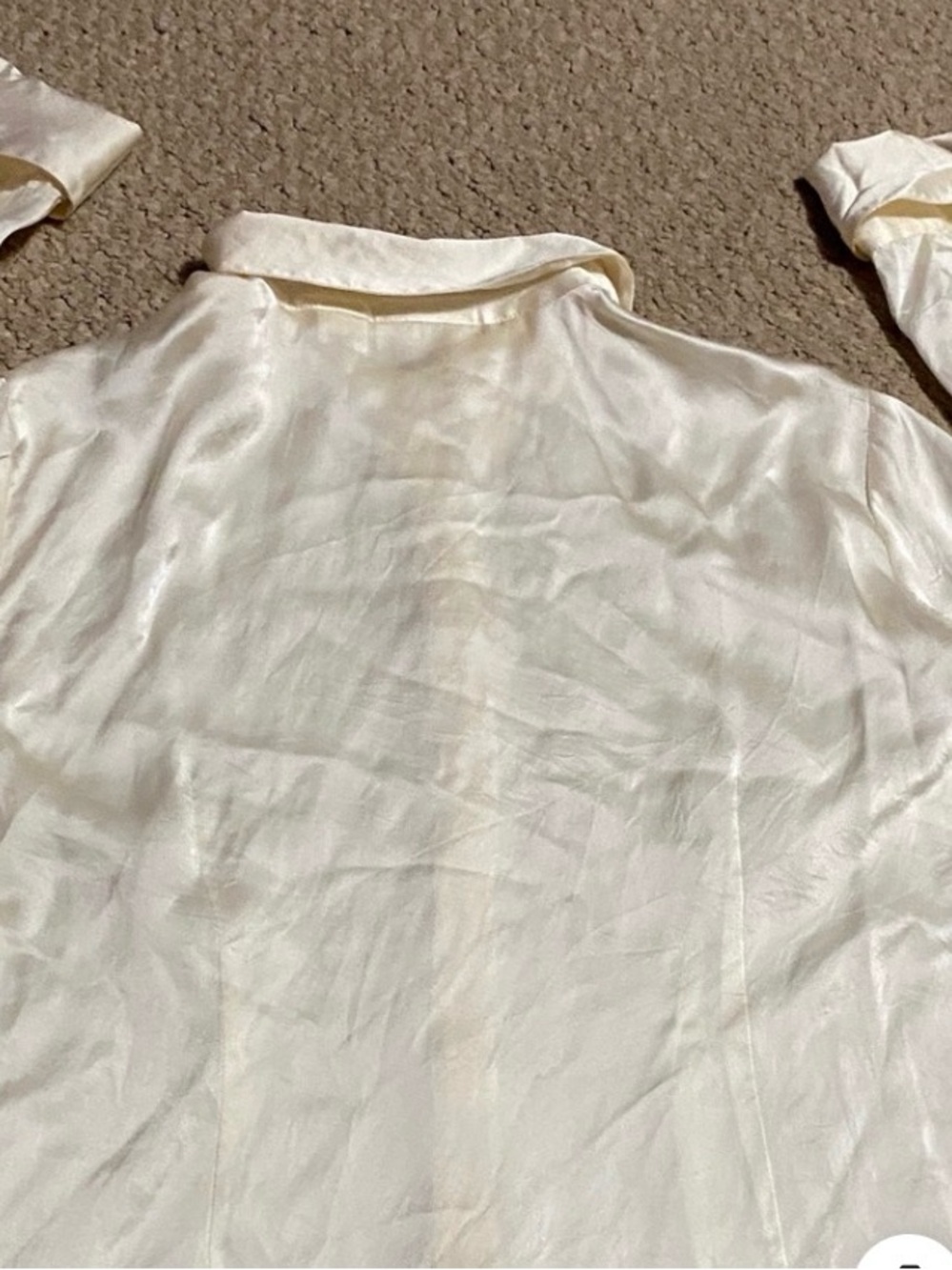 Worthington women’s size large 100% silk, long sleeve dress blouse - Picture 14 of 16